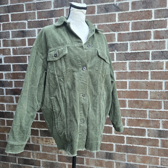 Zara Olive Green Utility Jacket for Women - Picture 6 of 8